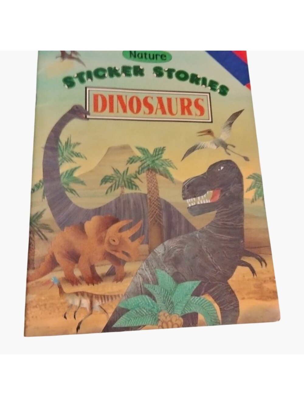 Nature  Dinosaurs Childrens Book Grosset Dunlap 1997 Illustrated Eitzen